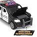 Driven by Battat – 7-Inch Police SUV Toy with Lights & Sounds, Rescue Vehicle for Boys & Girls, Durable Design, Realistic Details, Gift 3+ Years Toy for Kids