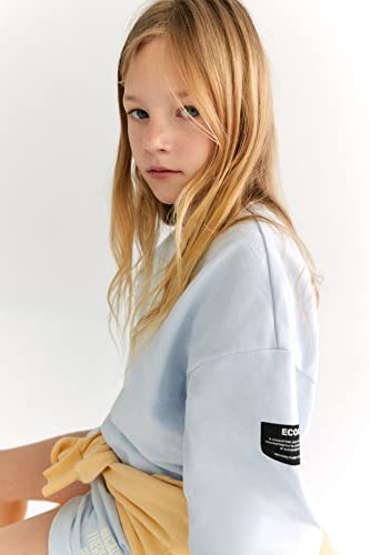 Sweatshirt ECOALF Airealf pour filles en coton bio rose
