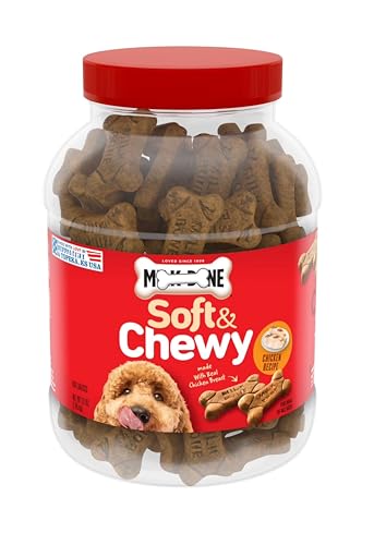 Milkk-Bon Chicken Recipe, Soft & Chewy Dog Snacks, 37 oz.