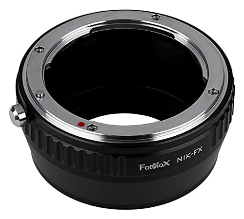 Adaptador de montura de lente Fotodiox para lentes Nikon NIKKOR F Mount D/SLR a cámaras sin espejo Fujifilm Fuji X-Series miniatura 2