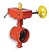 Anvil - 7005015107 - Grooved-Style Butterfly Valve, Ductile Iron, 300 psi, 6 in Pipe Size