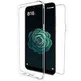 Funda 360 transparente para tu Xiaomi Redmi Note 5A / Y1 que protege la parte trasera y tambien la delantera