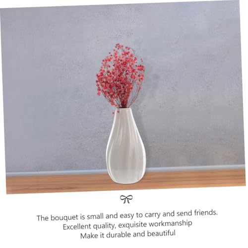 6pcs Mini Ramo de Flores Secas Babys Breath Color Surtido miniatura 4