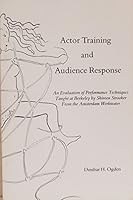 Actor Training and Audience Response: An Evaluation 0931335000 Book Cover