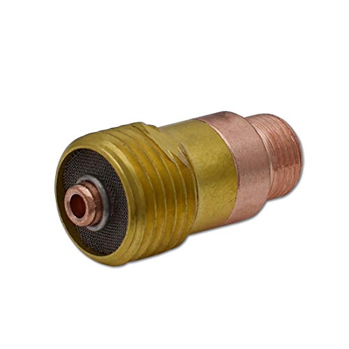 Gztigweld Tig Welding Torch Stubby Gas Lens Collet Body 17Gl332 3/32" & Collet 10N24S Copper Consumables Kit For Wp 17 18 26 Torch 10Pcs #TOP1
