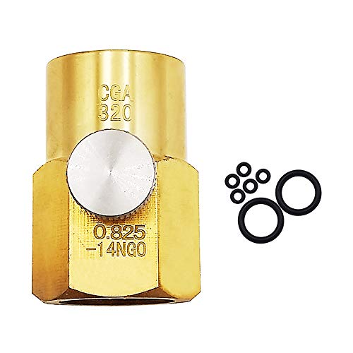 Paintball Co2 Tank Cylinder Refill Adapter Adaptor Connector with Bleed Valve