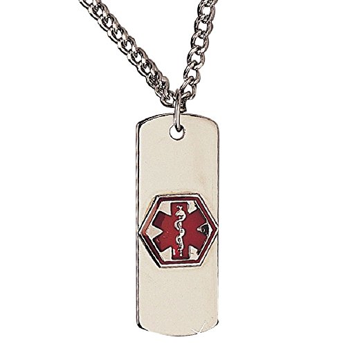 Diabetic Medical Id Jewelry Necklace