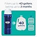 PUR Plus Water Filter Replacement for Pitchers & Dispensers, 6-Month Supply, 3 Count, Blue (PPF951K3)