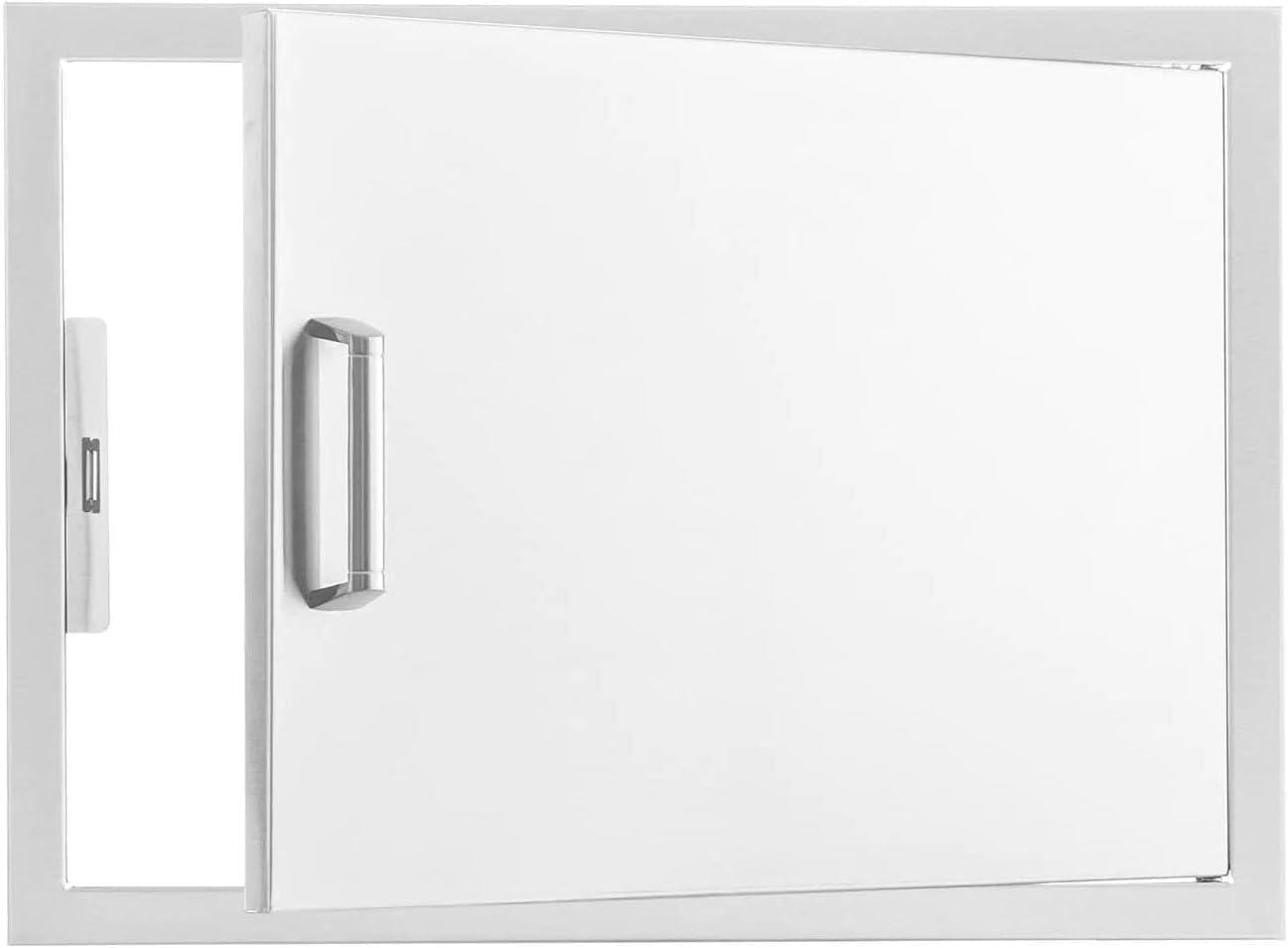 BBQGUYS 28-in Contempo/Traditional Stainless Steel Reversible Single Access Door Signature - BBQ-SH-2417