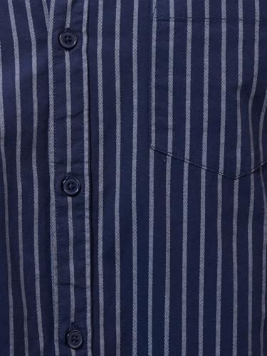 Image of Highlander Men's Slim Fit Striped Shirt | Full Sleeves | Everyday Wear Stylish Shirt for Men