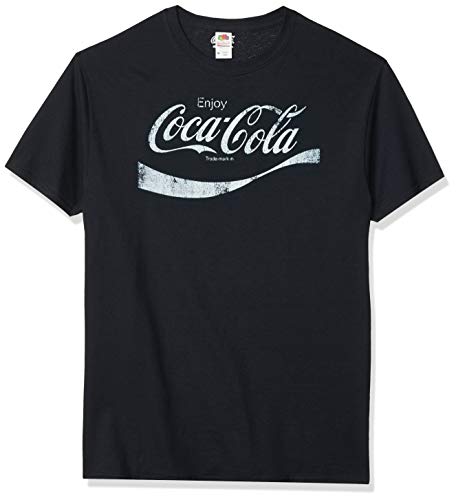Amazon.com: Coke Men's Big The Taste of Time T-Shirt, Black, XXX