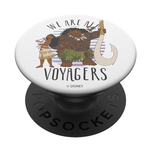 Disney Moana Pua Maui Hei Hei We Are All Voyagers PopSockets Standard PopGrip