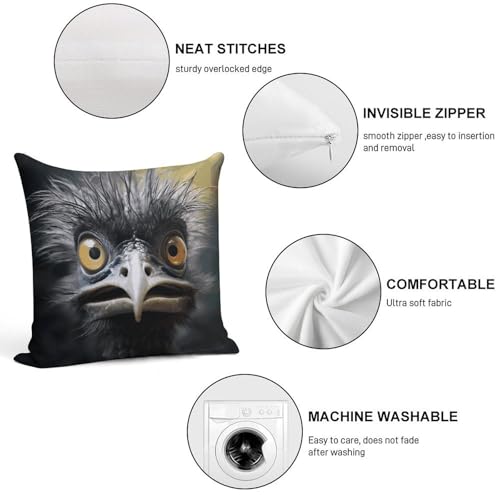 Fundas de cojín decorativas Emu para transformar tu sofá y sala de estar en invierno 4
