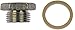 Dorman 090-018 Oil Drain Plug Standard 7/8-16, Head Size 1-1/8 In. Compatible with Select Ford / Lincoln / Mercury Models, 5 Pack