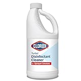 Clorox 60090 Turbo Disinfectant Cleaner for Sprayer Devices, Bleach-Free, Kills Cold and Flu Viruses and COVID-19 Virus, 64 Fluid Ounces