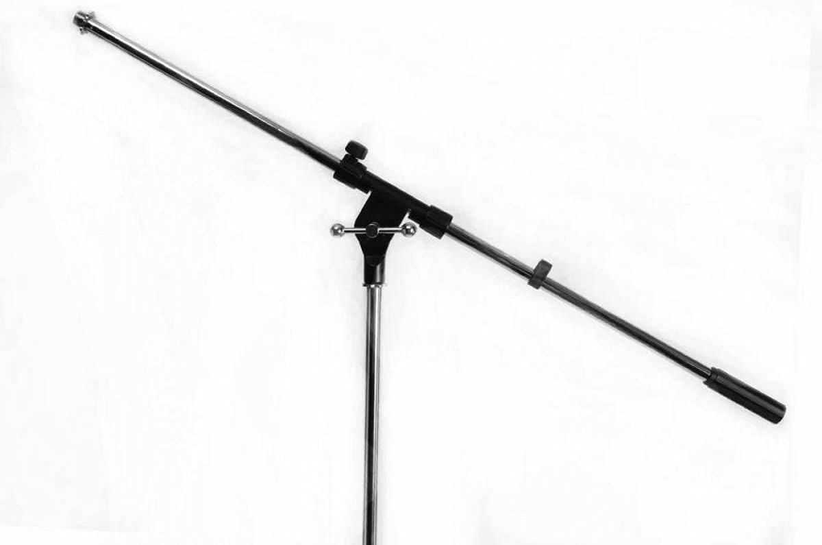 OnStage On-Stage MS7701C Tripod Microphone Boom Stand, Chrome