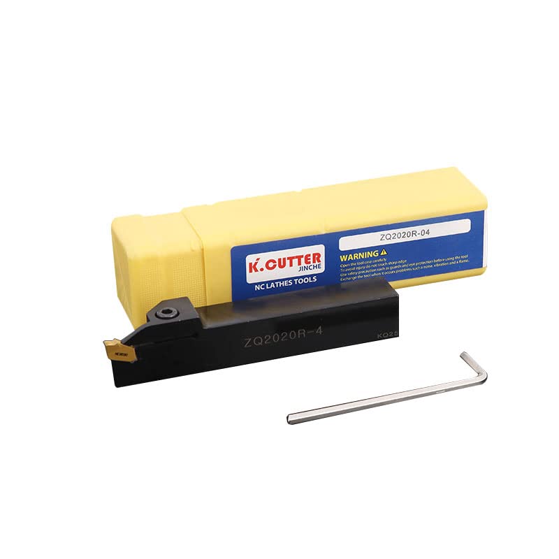ZQ1616R-2 ZQ2020R-2 ZQ2525R-2 ranurado CNC torno mecanizado corte portaherramientas ranurado de Metal cuchillas cortador de separación herramienta de perforación(NO Cutter bar,SP600 PC9030)