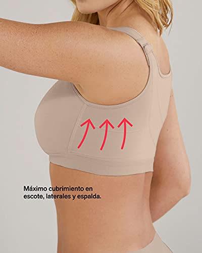 Leonisa Posture Corrector Bra Wireless Front Closure Bra for Women Full Coverage4