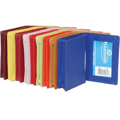 Business Card Holder (Leather) red