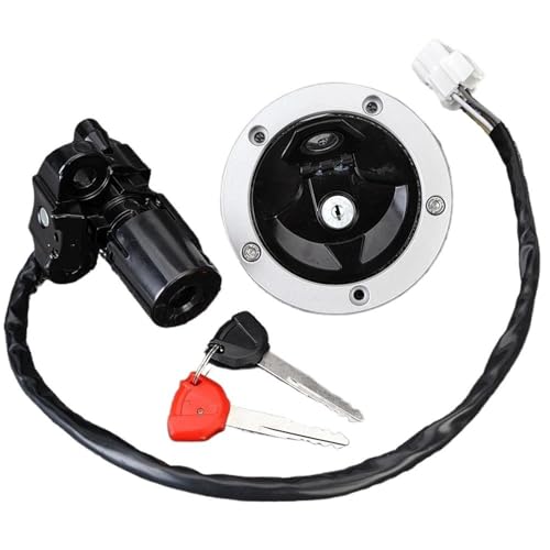 Juego de llaves para Kawasaki Ninja 400R y tapa de gasolina EX400 2014-2017