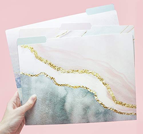 image for bloom daily planners Decorative File Folders - Set of Six Letter Size 