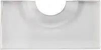 Marcador localizador de bola de sinuca para acessórios de mesa de Snooker transparentes (americano 57,2 mm), conforme descrito