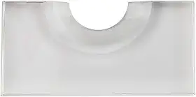 Marcador localizador de bola de sinuca para acessórios de mesa de Snooker transparentes (americano 57,2 mm), conforme descrito