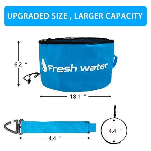 DanDee Confezione Da 4 Sacchetti Impermeabili Per Camper - Borse Utility Per Tubi E Accessori - 4