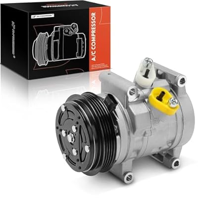 A-Premium Air Conditioner AC Compressor with Clutch Compatible with Chevrolet Spark 1.2L 2011-2015, CSP11 Compressor type