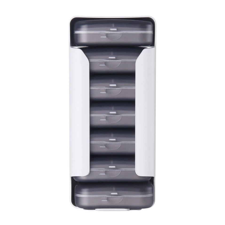 Pilulier portable 42 compartiments pour un rangement serein lors de vos voyages