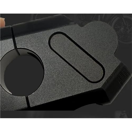 Morsetti rialzo manubrio 22mm de moto universales con abrazaderas resistentes 2