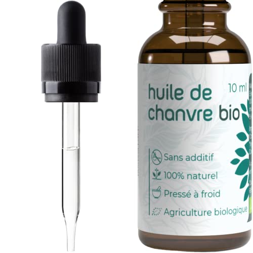 Huile de chanvre Bio | Prenez soin de vos articulations et procurez-vous des moments calmes | Graines de chanvre | Hemp oil | Haute qualité et efficacité | Conditionné en France