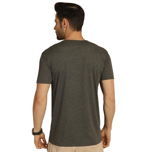 Image of Mack Jonney Solid Round Neck Cotton Half Sleeves Tshirt for Men(Pack of 3)-MACK634866