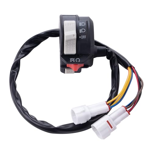 アップグレードされたスイッチアセンブリヘッドライト快適なデザインにより機能性が向上し、YFZ450バイク電気スイッチ用