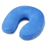 【MATERIAL MEJOR】Esta almohada de espuma viscoelástica está hecha de tela de la más alta calidad de felpa de pelusa suave y espuma de memoria para un tacto más suave.Además, la espuma de memoria contorneada se amolda a tu cuello para mayor comodidad.