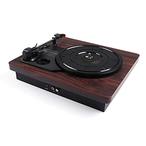 Tourne-Disque Antique Gramophone Disque Vinyle Audio RCA R/L 3,5 Mm Sortie USB DC 5 V Couleur Bois, Peut Lire des Disques Vinyles 7/10/12 Pouces, Vitesse du Plateau Tournant 33/45/78 Enregistreur de - Les Beatles, Paul McCartney, John Lennon, RIngo Starr, George Harrison Tourne-Disque Antique Gramophone Disque Vinyle Audio RCA R/L 3,5 Mm Sortie USB DC 5 V Couleur Bois, Peut Lire des Disques Vinyles 7/10/12 Pouces, Vitesse du Plateau Tournant 33/45/78 Enregistreur de – Image 5