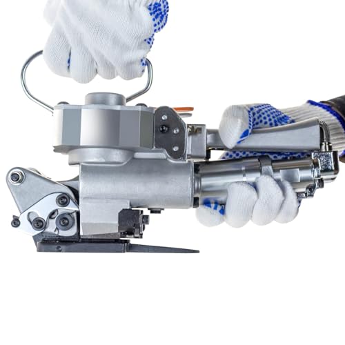 Máquina de embalaje portátil que soluciona el flejado lento usando fricción neumática potente 5