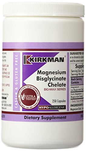 Kirkman Labs - Magnesium Bisglycinate 250 caps Kirkman Labs - Magnesium Bisglycinate 250 caps