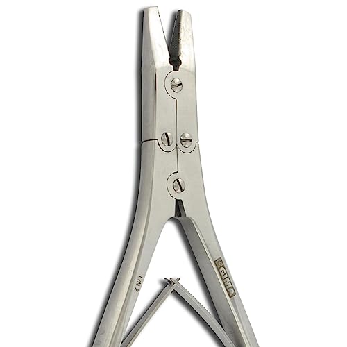 Gima - Fadenhalter, 18 cm, mit starken Spitzen, die den Chirurgen hohe Präzision gewährleisten, 26575