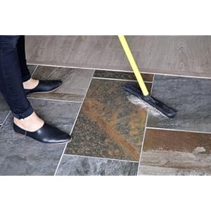   FURemover-Original-Indoor-Pet-Hair-Rubber-Broom-with-Carpet-Rake-and-Squeegee-Black-and-Yellow