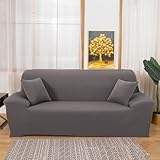 Rápida Instalación: Para usar la capa sofa, cubra su sofá y ajuste la funda sofá 3 plazas para obtener el ajuste ideal. La funda sofá ajustable está disponible en una variedad de colores y tamaños para adaptarse a cualquier decoración del hogar.
