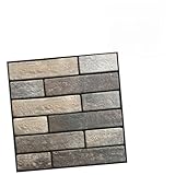 NUOBESTY Placas Pared Autoadhesivas Efecto Ladrillo Resistente a La Humedad Decoración Moderna