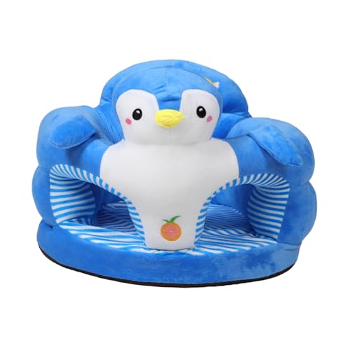 Garneck Portable Floor Seat Supportive Learning Chair for Feeding and Playtime Sofa with Cartoon Design Durable and Comfortable Seat for Newborns and Boy Girl