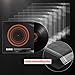 Golden State Art, 100 Pack Vinyl Record Outer Sleeves, 12.75 x 12.75 Inch Clear Resealable Record Protector Sleeves for Single and Double LP Storage