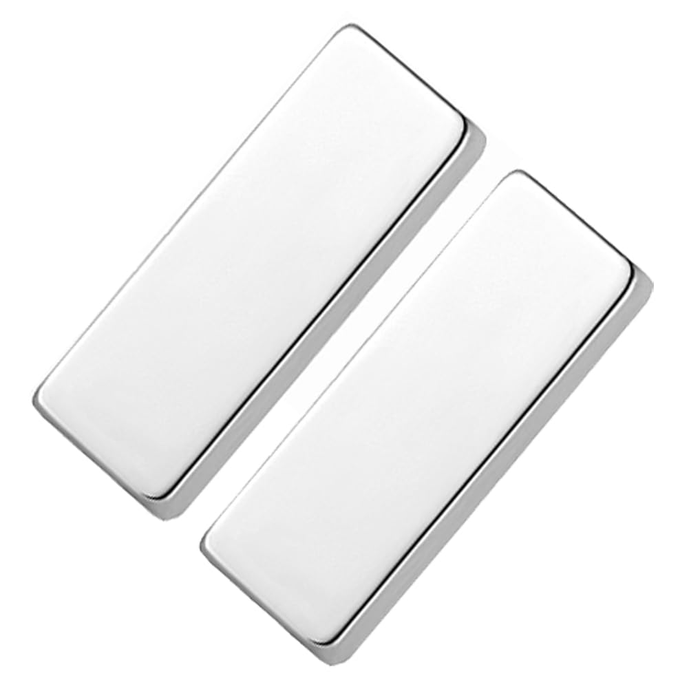 lasenersm 2 Pieces Nail Magnet Stick Double-head Nail Magnetic Sticks Nail Art Magnet Sticks Rectangle Cat Eye Nail