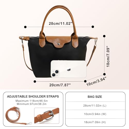 Bolso bandolera Mini Keeper para mujer ligero de nylon miniatura 3