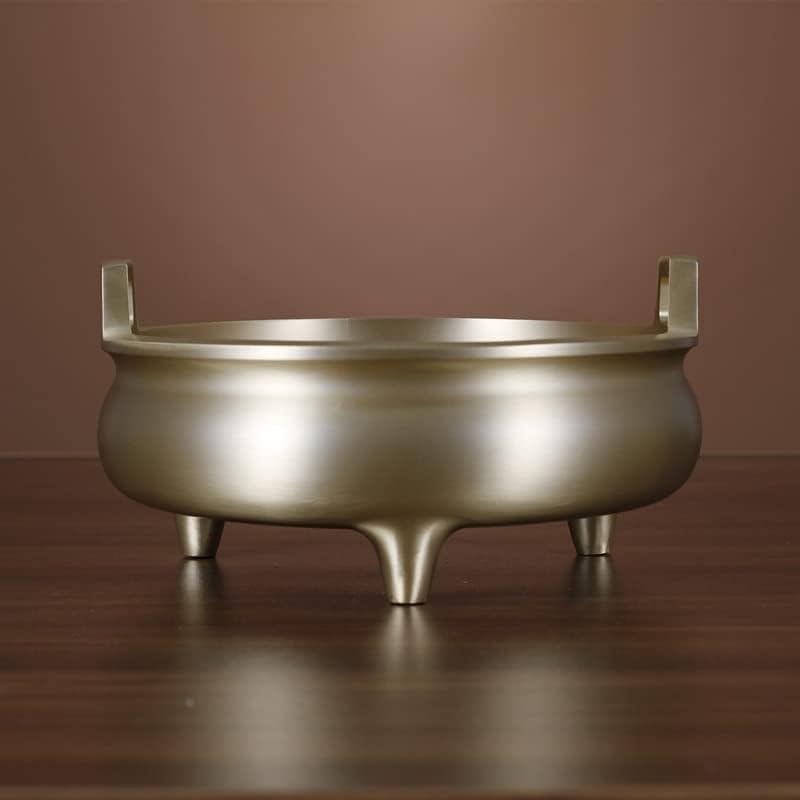 香炉纯铜供佛供奉檀香香薰炉家用室内线香插宣德炉焚香(1PCS 大号蚊香炉)