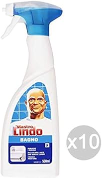 Mastro Lindo Set 10 Spray 500Ml Bagno Detersivi E Pulizia della Casa