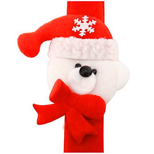 TOOGOO(R) Natale anello X'mas Slap Bracciale