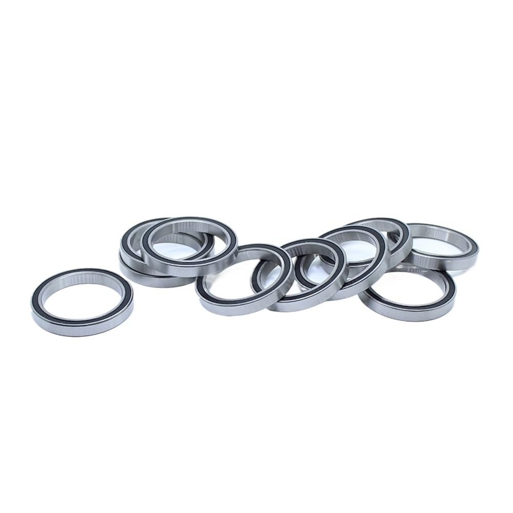 Moto roulement Kit Roulement 6810-2RS ABEC-1 10 Pièces Section Mince Métrique Roulements À Billes 6810 2RS 6810RS 61810RS Accessoires De Roulements De Moto